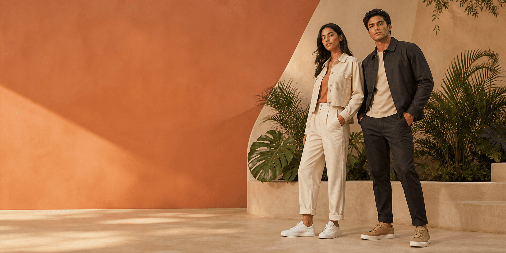 Nueva colección de ropa y calzado contemporáneo